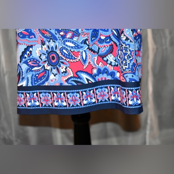 Talbot Bold Colourful Pattern Dress Size Small - Picture 7 of 11